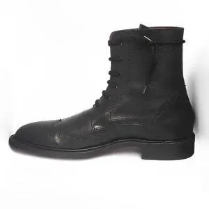 Bashwood Handamde  Black Leather Dress Boots Handmade Black Leather Dress Boots | Men main image 4